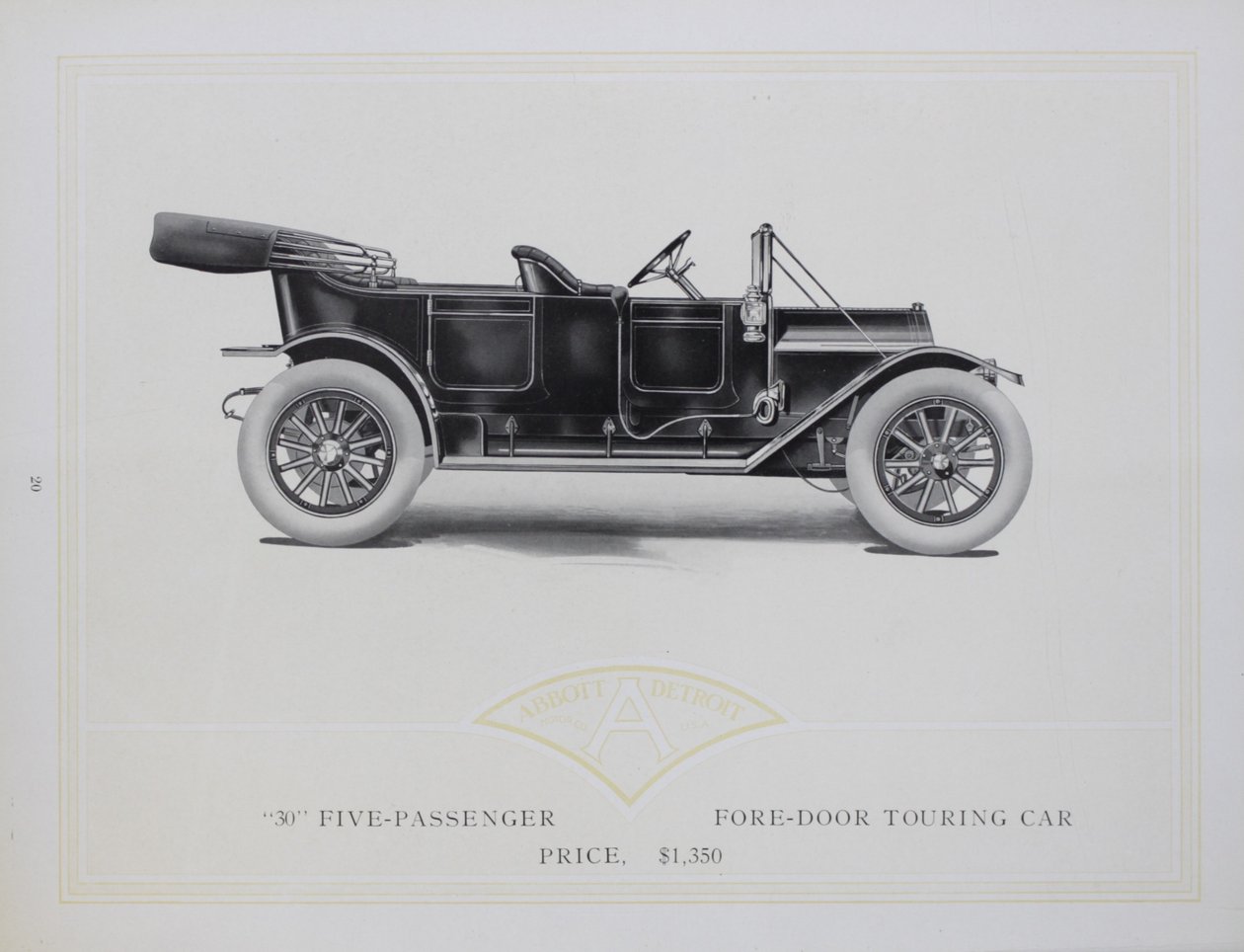 أبوت ديترويت للسيارات ، 1911 بواسطة المدرسة الأمريكية