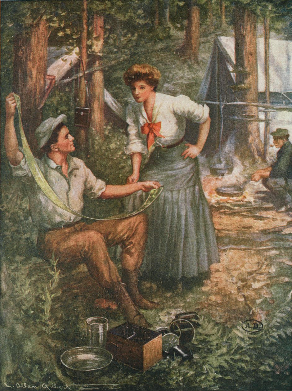 إعلان فيلم سينمائي 1901 بواسطة المدرسة الأمريكية