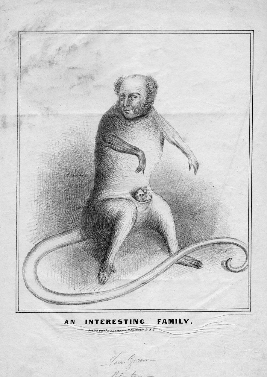 عائلة مثيرة للاهتمام ، نشرها HR Robinson ، New York ، c.1845 بواسطة المدرسة الأمريكية