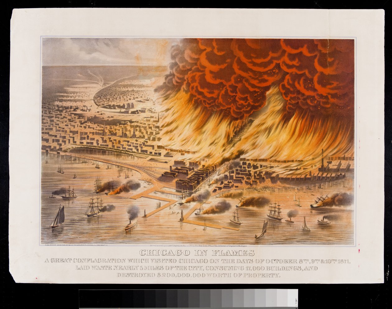 Chicago in Flames بواسطة المدرسة الأمريكية