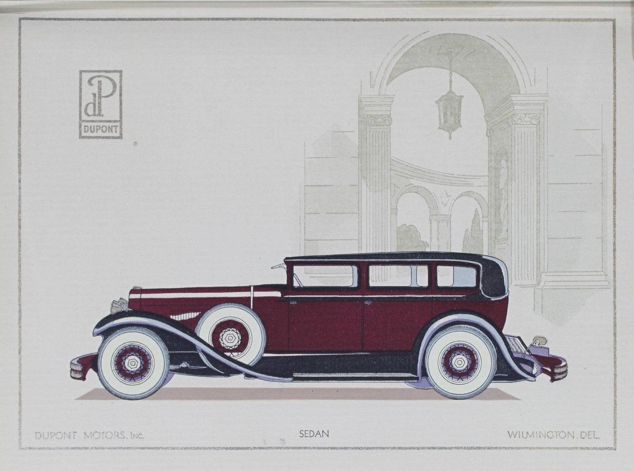 سيارات دوبونت للسيارات: منذ عام 1921 بواسطة المدرسة الأمريكية
