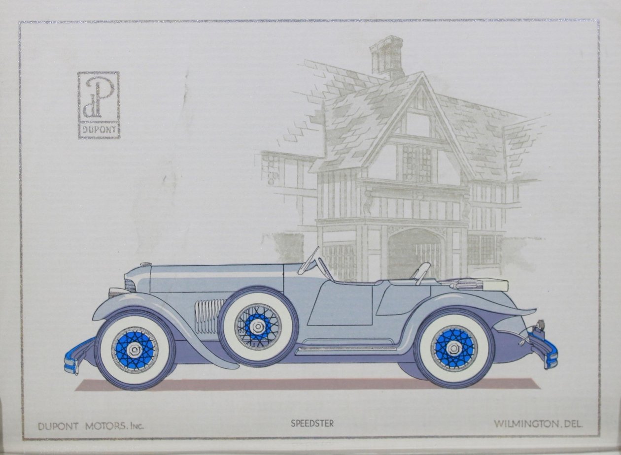 دوبونت للسيارات: سبيدستر ، 1921 بواسطة المدرسة الأمريكية