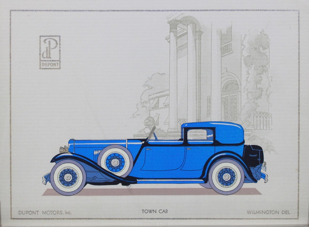 سيارات دوبونت موتور: تاون كار ، 1921 بواسطة المدرسة الأمريكية