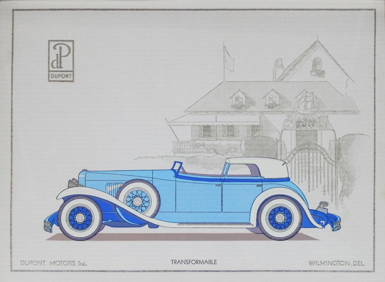 DuPont Motor Cars: Transformable ، 1921 بواسطة المدرسة الأمريكية