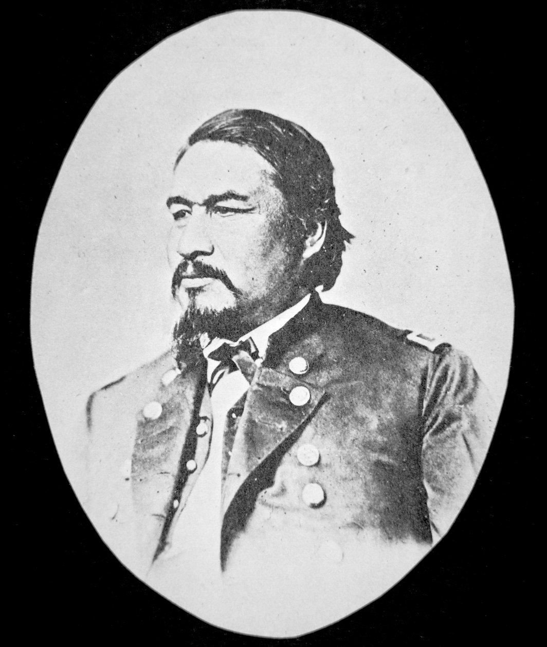 إيلي صموئيل باركر (1828-95) رئيس سينيكا والمفوض الفيدرالي للشؤون الهندية (ليتو) بواسطة المدرسة الأمريكية