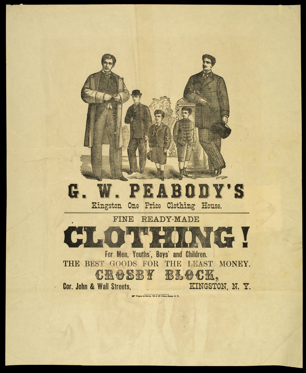 GW Peabodys Kingston One Price Clothing House بواسطة المدرسة الأمريكية