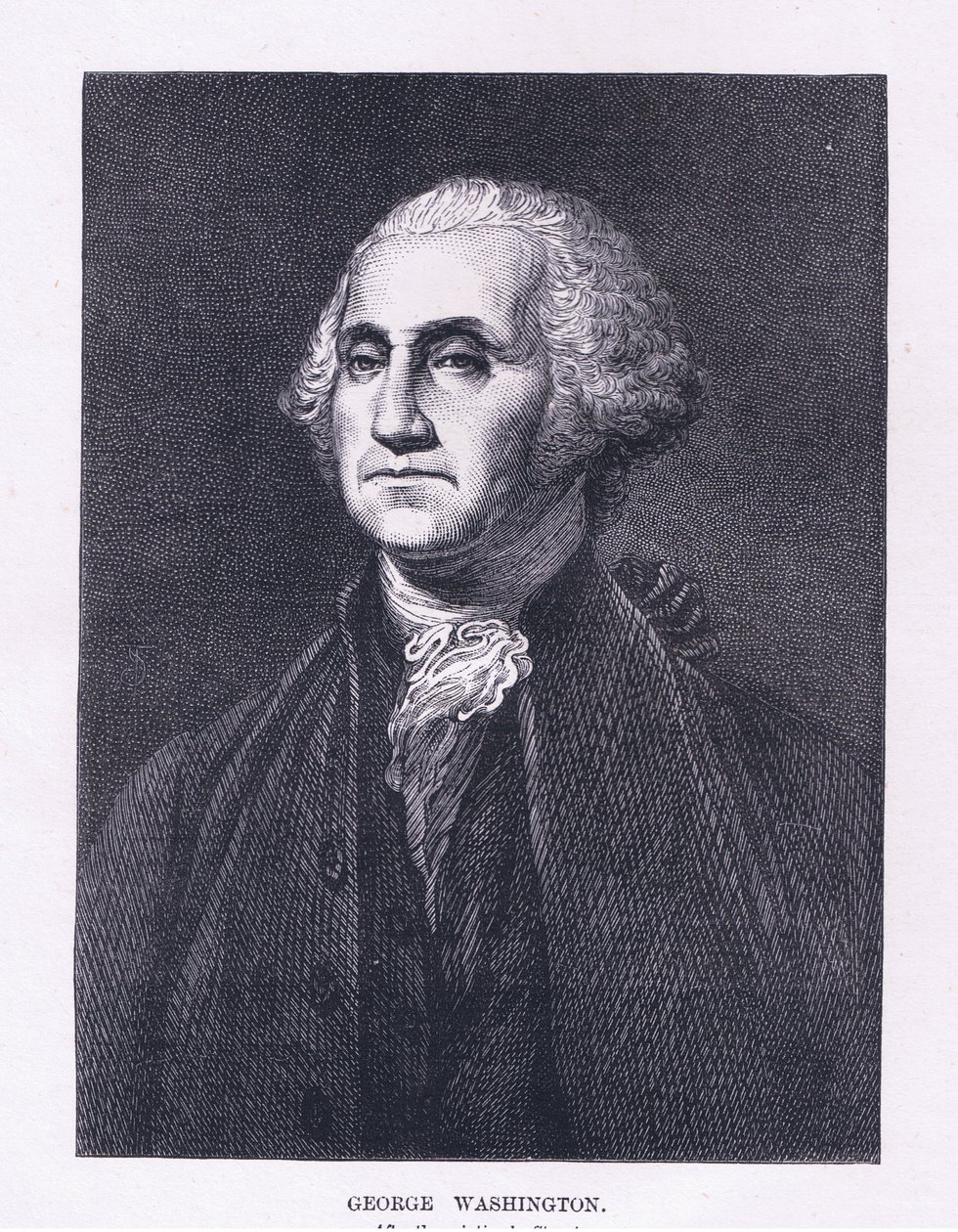 جورج واشنطن ، رسم توضيحي من حانة Cassell
