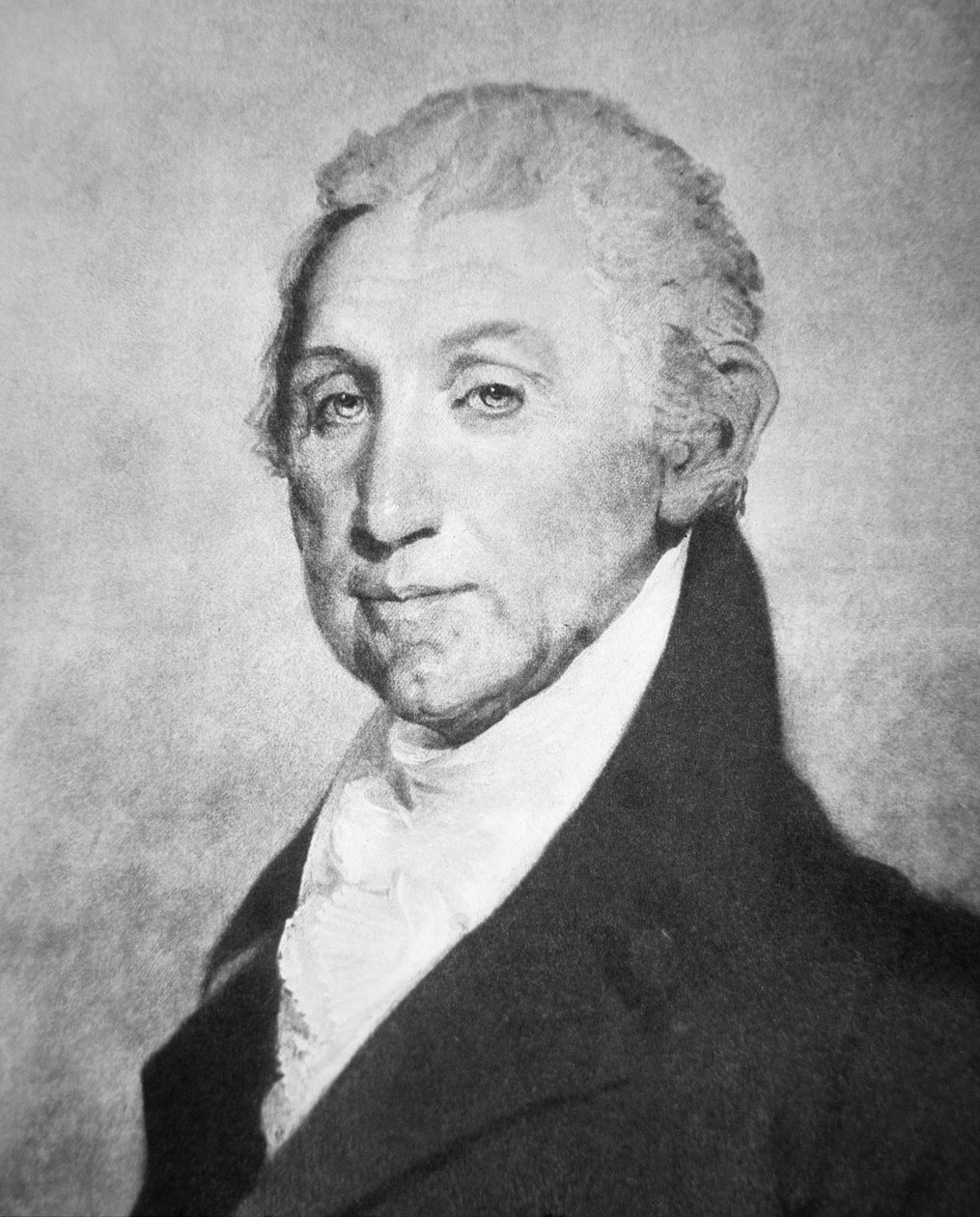 James Monroe (1758-1831) (litho) بواسطة المدرسة الأمريكية