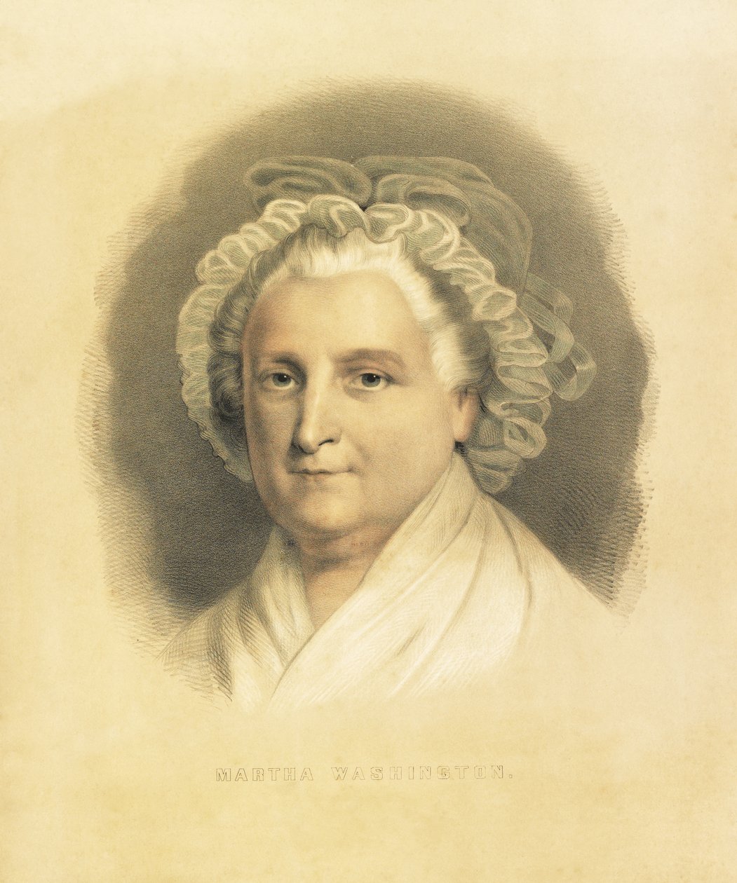مارثا واشنطن ، حانة. 1857 بواسطة المدرسة الأمريكية