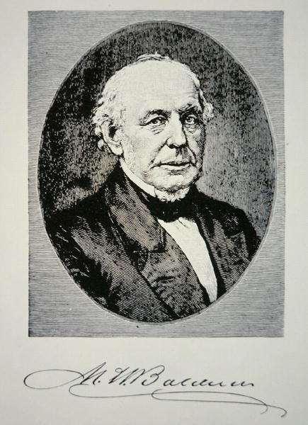ماتياس ويليام بالدوين (1795-1866) مؤسس شركة بالدوين لأعمال القاطرة عام 1831 (ليثو) بواسطة المدرسة الأمريكية