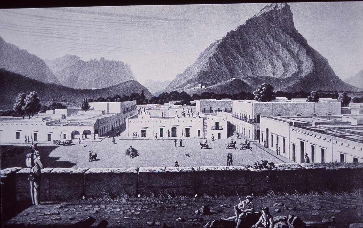 Mexican-American War (1846-48), Monterrey, captured by Gen Zachary Taylor بواسطة المدرسة الأمريكية