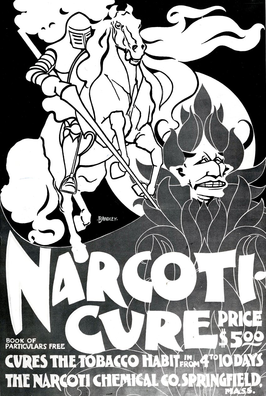 Narcotui-Cure ، صممه ويليام هـ. برادلي ، 1895 بواسطة المدرسة الأمريكية