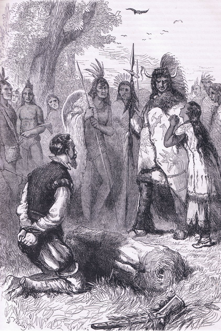 Pocahontas saves Captain Smith