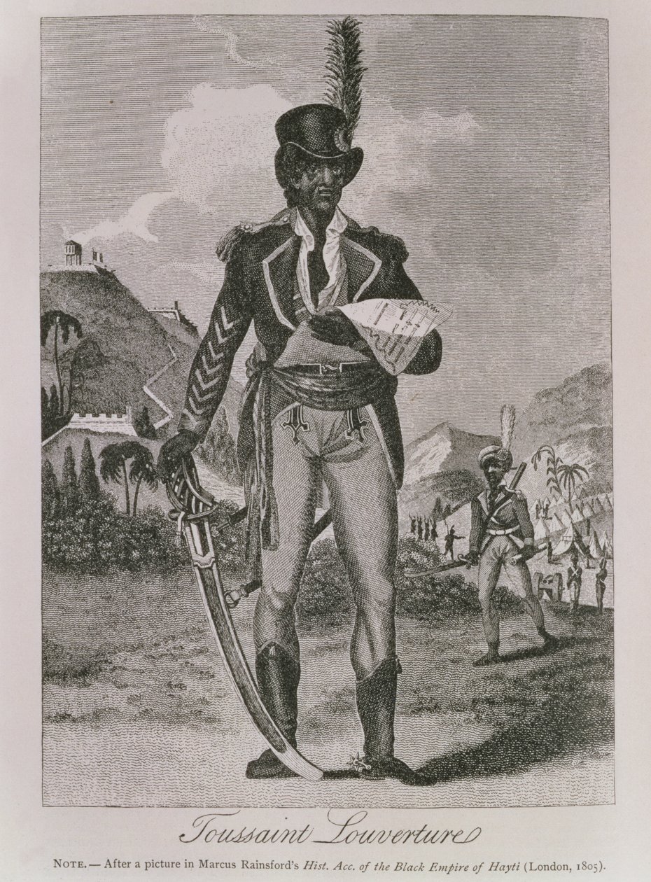 صورة لفرانسوا دومينيك توسان لوفرتير (1743-1803) (نقش) بواسطة المدرسة الأمريكية