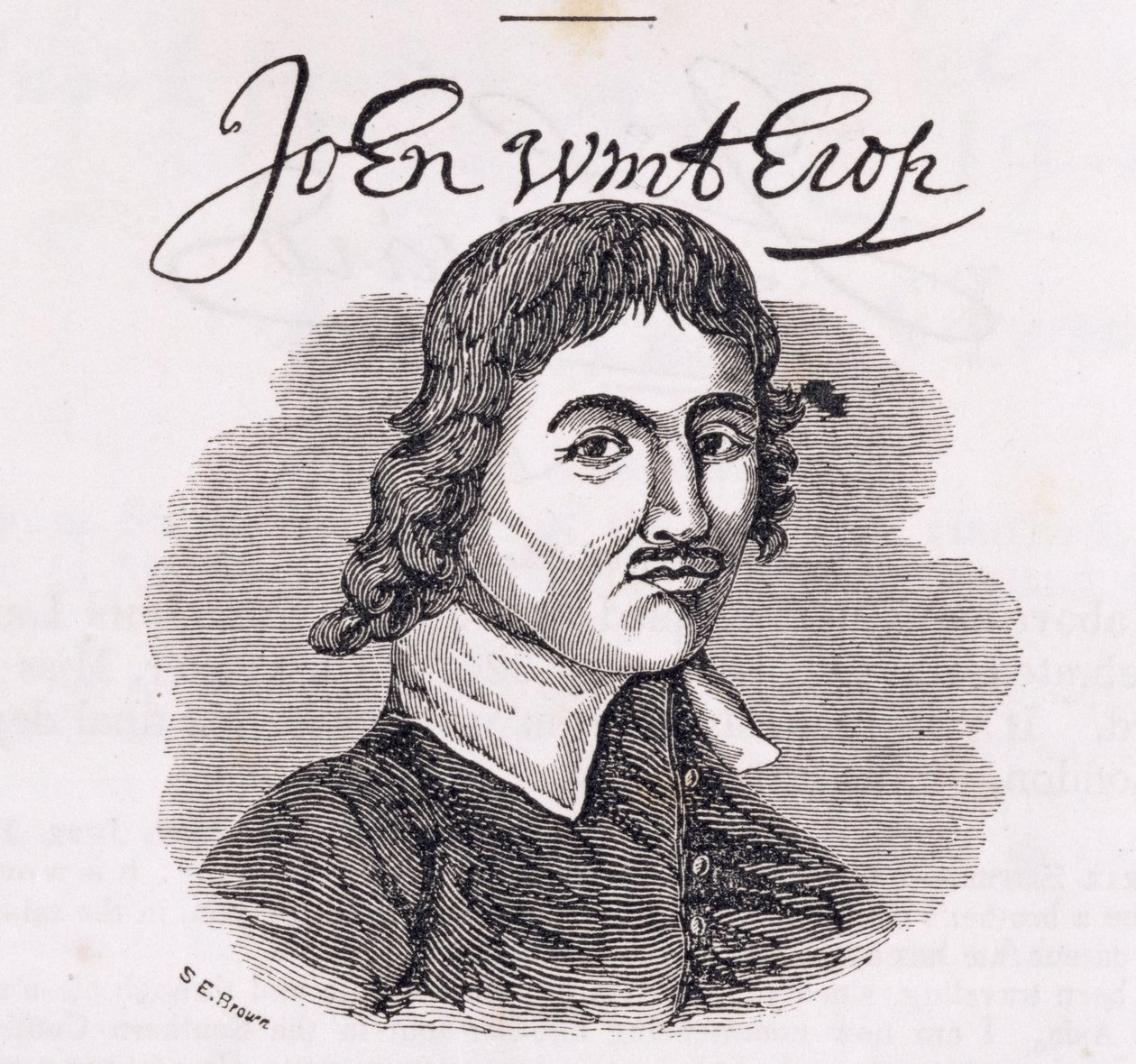صورة لجون وينثروب (1588-1649) من "مجموعات كونيتيكت التاريخية" ، بقلم جون وارنر باربر ، 1856 بواسطة المدرسة الأمريكية