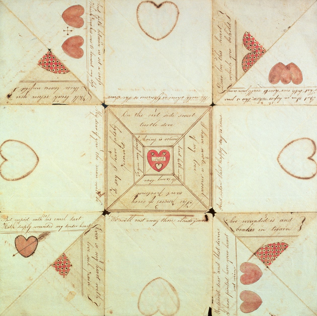 مسائل فالنتين c.1760 بواسطة المدرسة الأمريكية