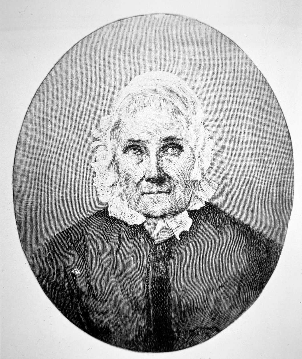 Sarah Lincoln (1788-1869) (engraving) بواسطة المدرسة الأمريكية