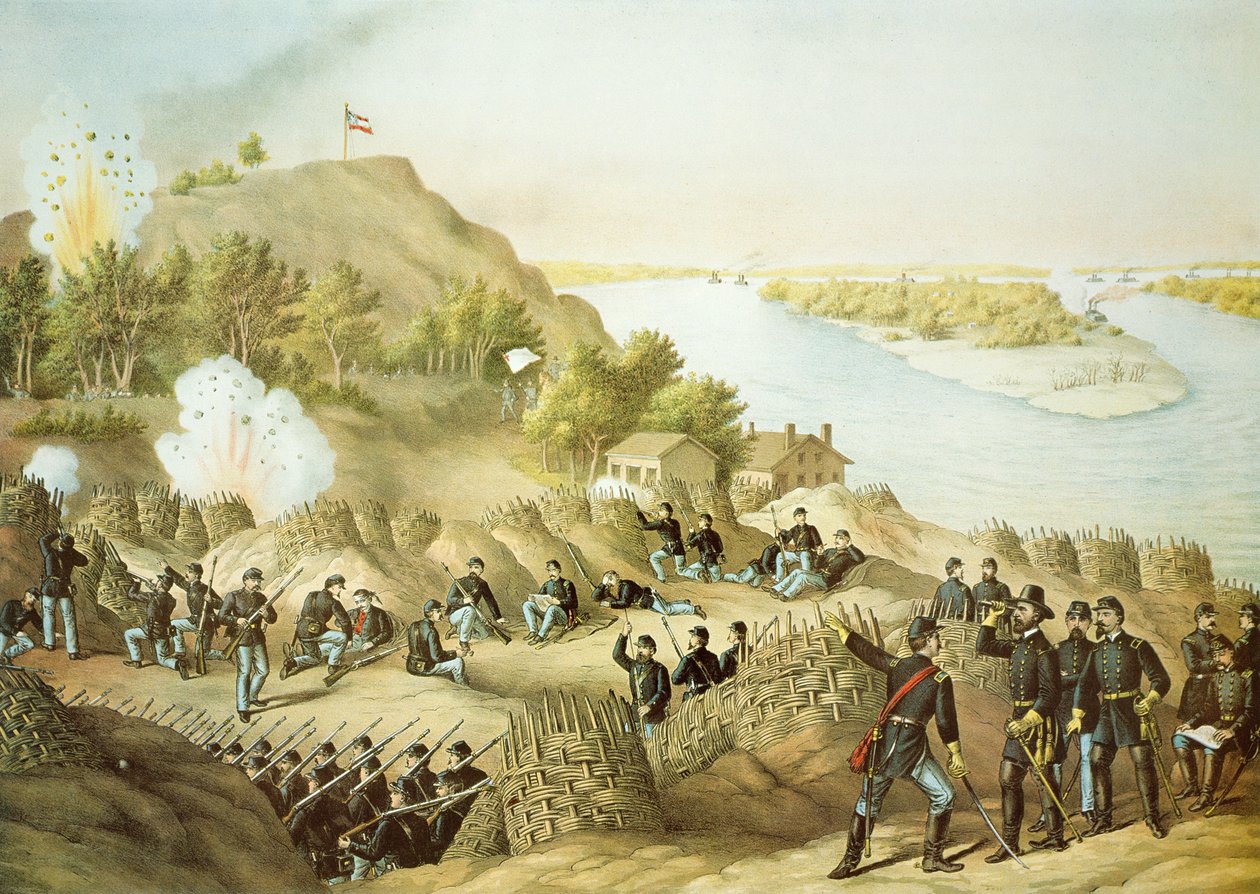 Siege of Vicksburg بواسطة المدرسة الأمريكية