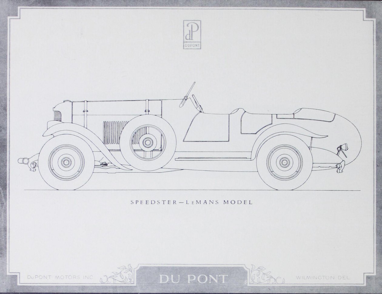 Speedster - LeMans Model ، DuPont Motor Cars ، 1921 بواسطة المدرسة الأمريكية