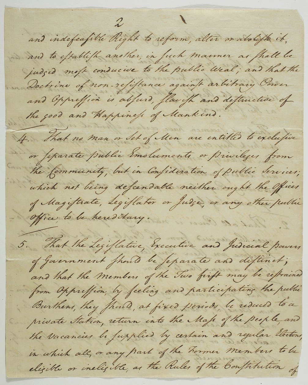 شرعة الحقوق ، نسخة موقعة في القاعة الفيدرالية ، 1789 (بالحبر على الورق) بواسطة المدرسة الأمريكية