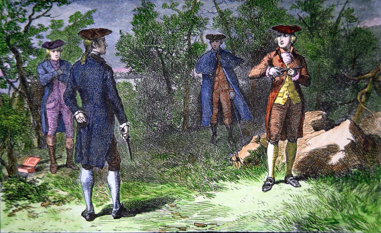 The Burr-Hamilton Duel بواسطة المدرسة الأمريكية