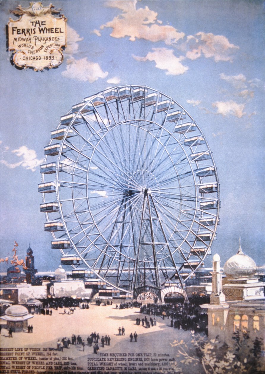 The Ferris Wheel, Midway Plaisance, World