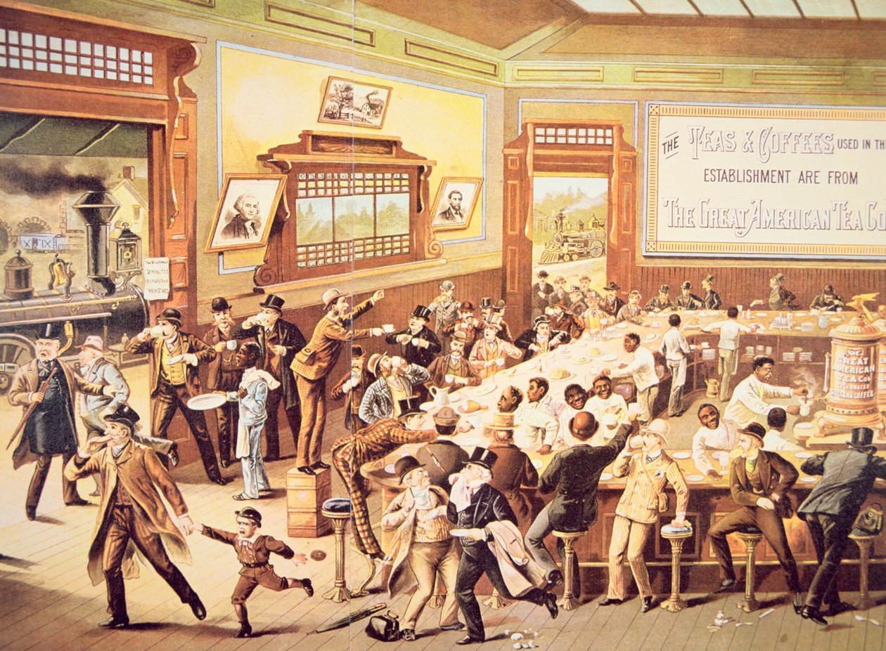 The Great American Tea Company بواسطة المدرسة الأمريكية