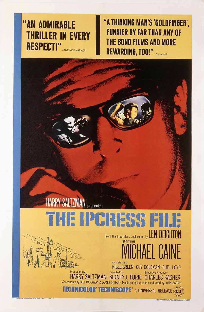 ملف Ipcress ، 1965 بواسطة المدرسة الأمريكية