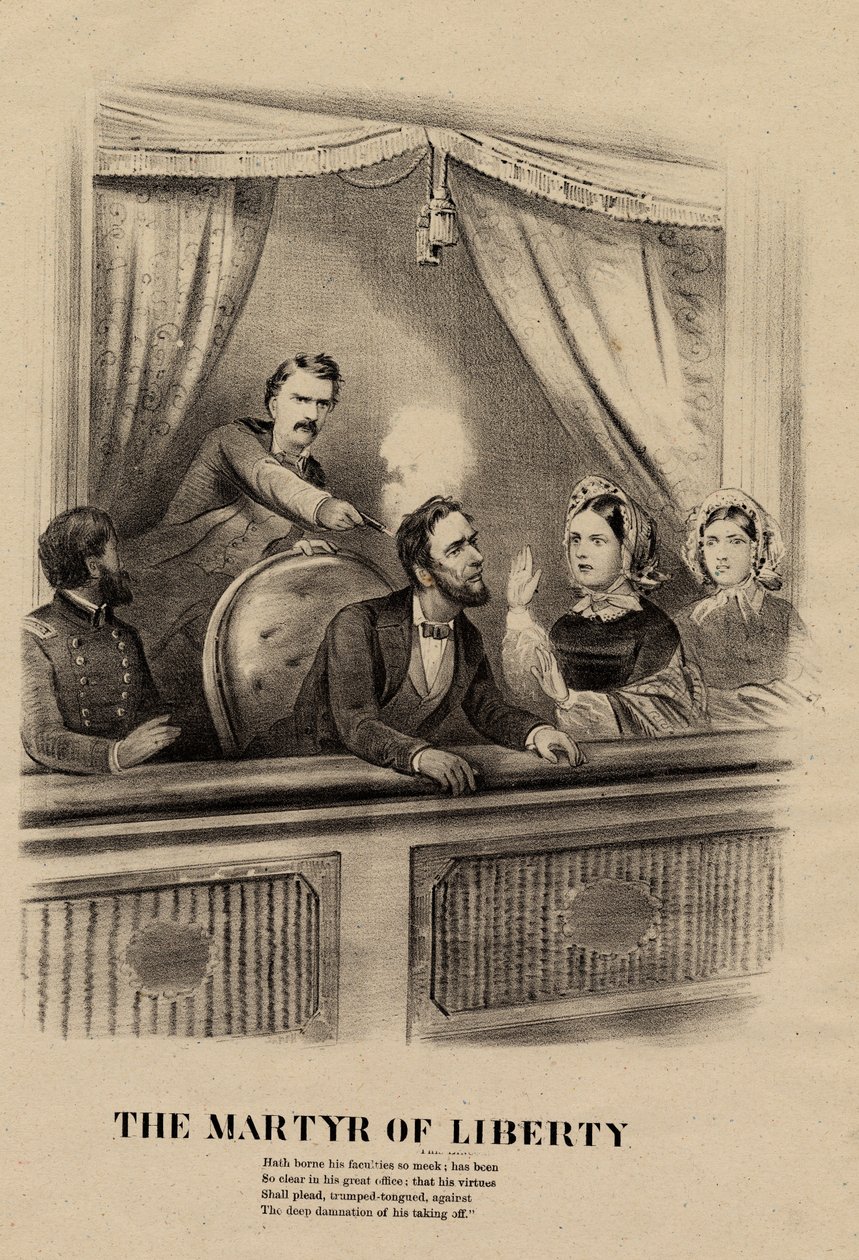 شهيد الحرية 1865 بواسطة المدرسة الأمريكية