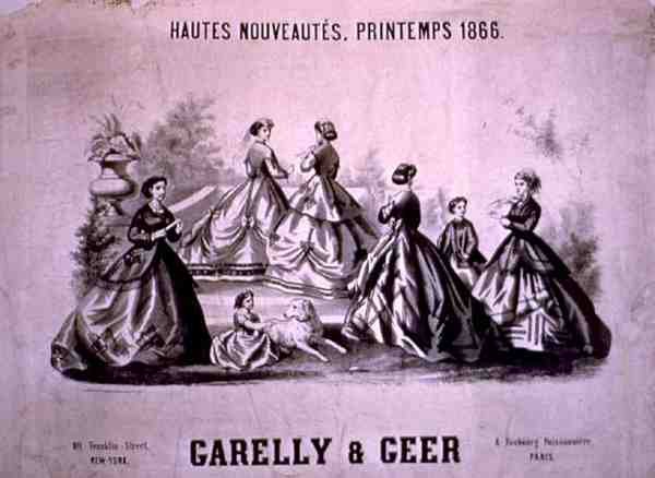 "الأحدث في ربيع 1866 ، من Garelly & Greer" ، نيويورك بواسطة المدرسة الأمريكية