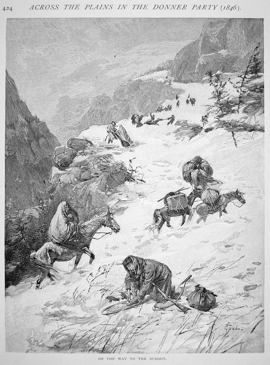 The ill fated Donner Party بواسطة المدرسة الأمريكية