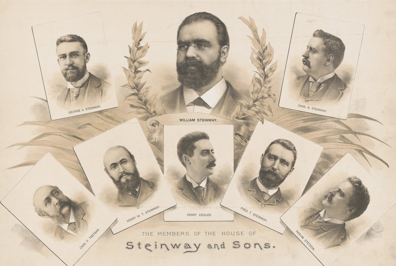 أعضاء House of Steinway and Sons بواسطة المدرسة الأمريكية