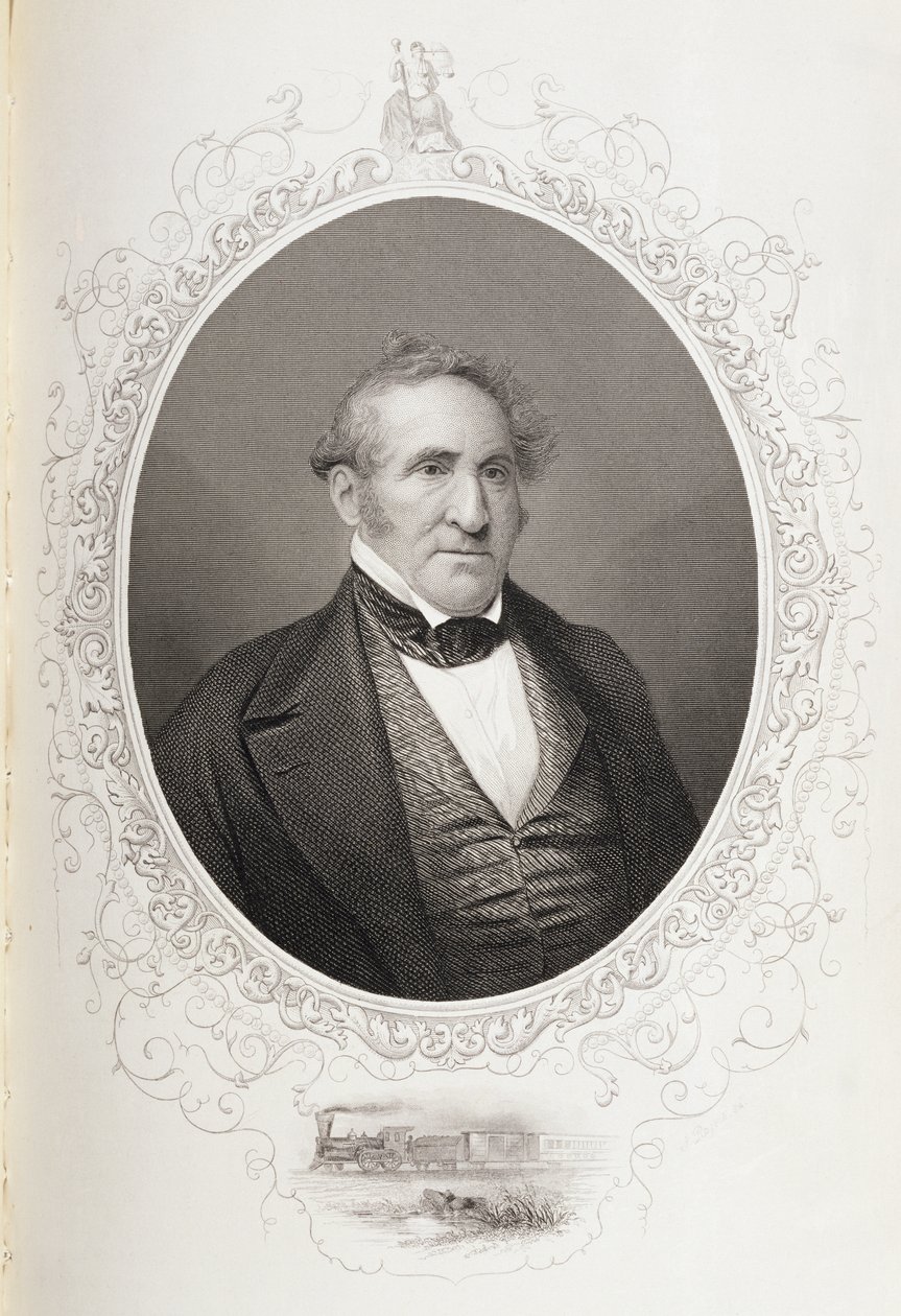 توماس هارت بنتون (1782-1858) من "تاريخ الولايات المتحدة" ، المجلد. الثاني ، بواسطة تشارلز ماكاي بواسطة المدرسة الأمريكية