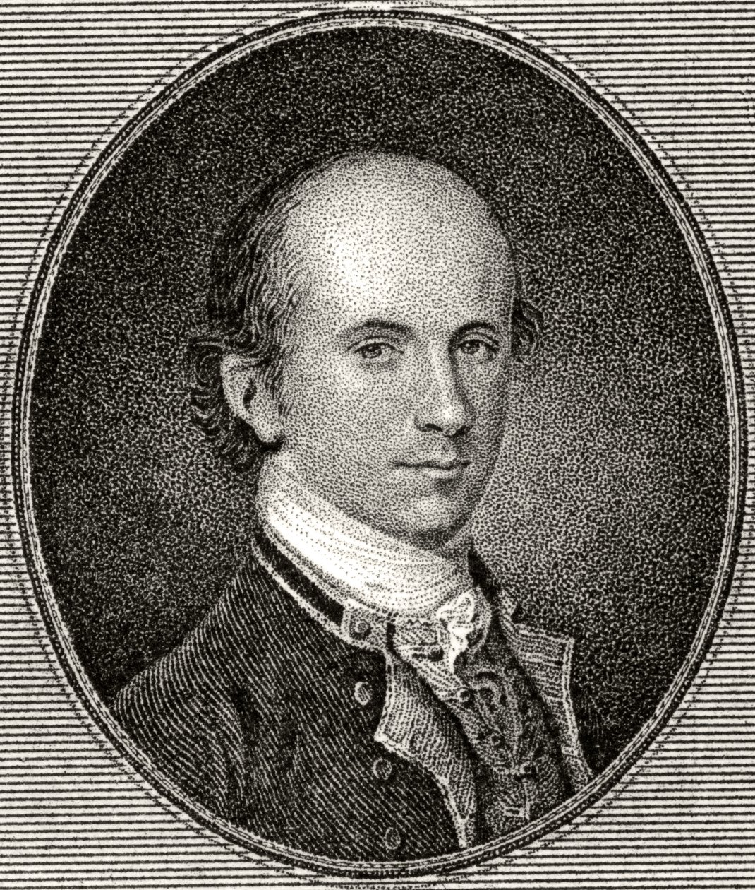 توماس هيوارد جونيور ، منقوش بواسطة جيمس بارتون لونجكر (1794-1869) بواسطة المدرسة الأمريكية