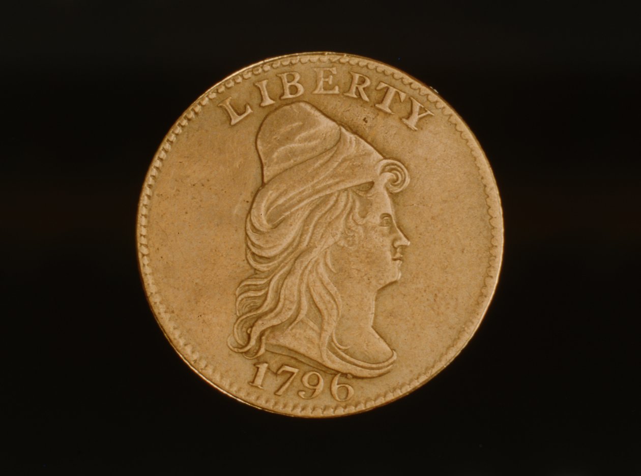 عمامة رأس النسر ، 1796 (معدن) بواسطة المدرسة الأمريكية