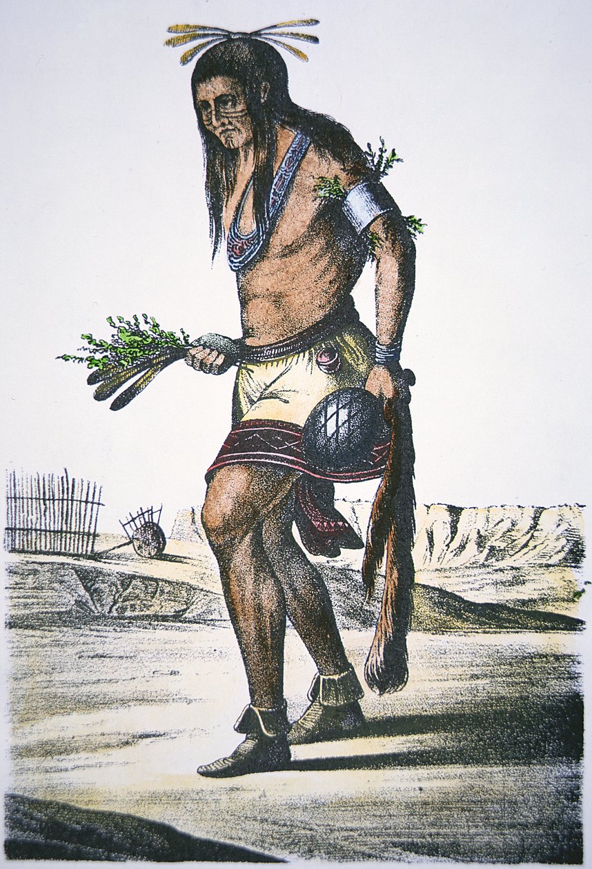Zuni Tribesman بواسطة المدرسة الأمريكية