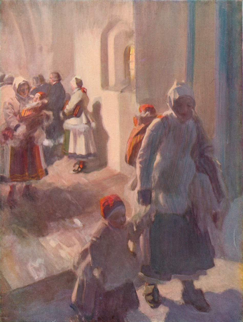 ماتينز في يوم عيد الميلاد ، c1912 بواسطة المختلف هو ليونارد زورن