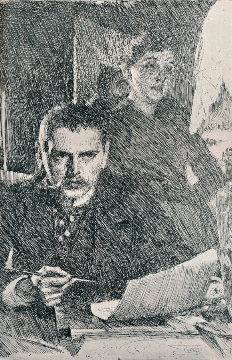 السيد والسيدة زورن ، 1890. 1898 بواسطة المختلف هو ليونارد زورن