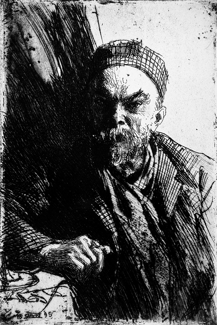 صورة للشاعر بول فيرلين 1844-1896 ، 1895 بواسطة المختلف هو ليونارد زورن