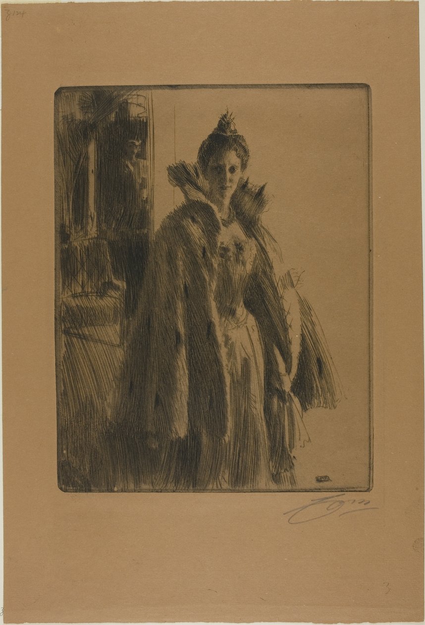 H.R H. Princess Ingeborg of Sweden II بواسطة المختلف هو ليونارد زورن