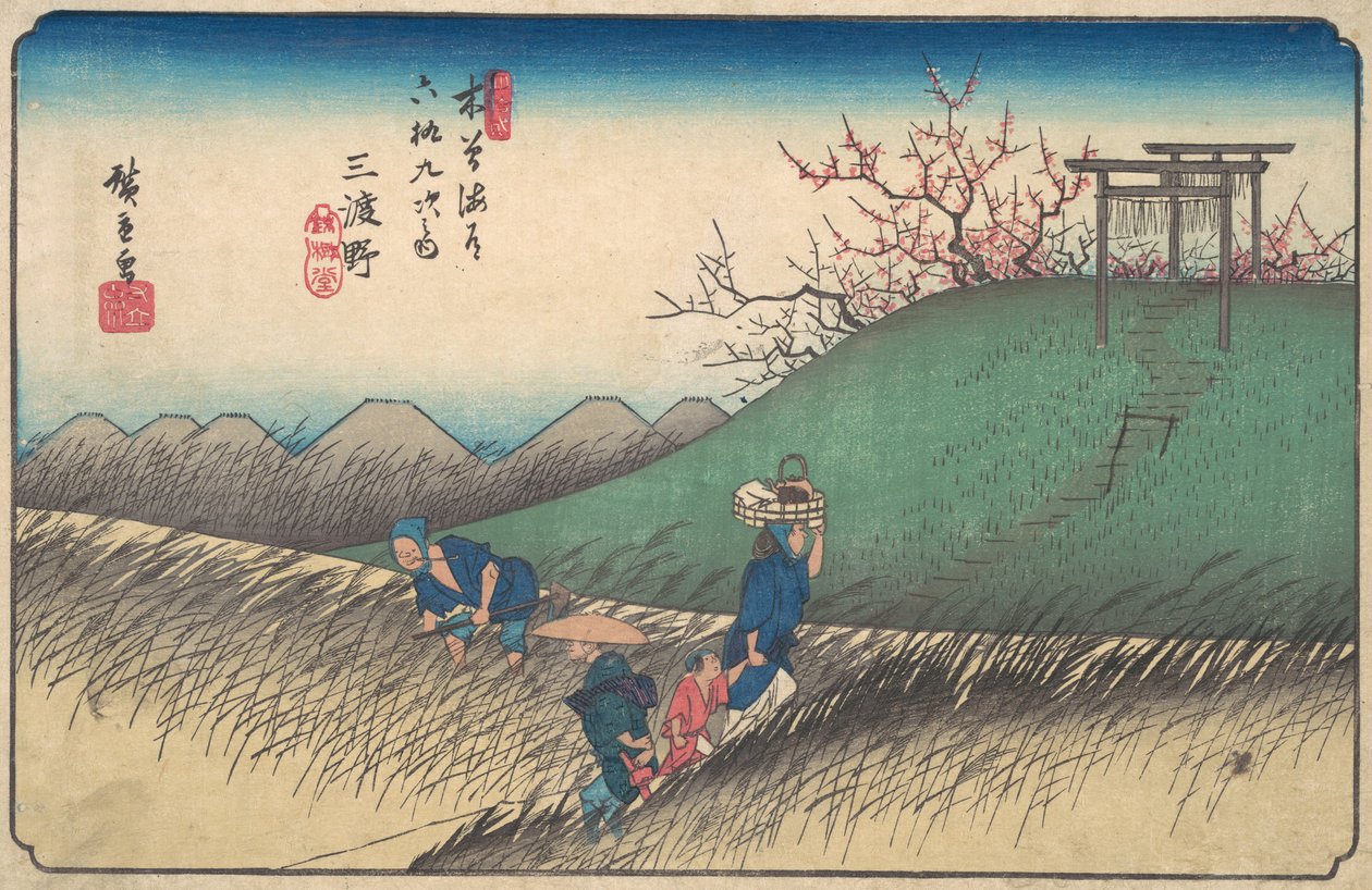 محطة سانتونو ، كاليفورنيا. 1835. ، كاليفورنيا. 1835. بواسطة أندو هيروشيغه