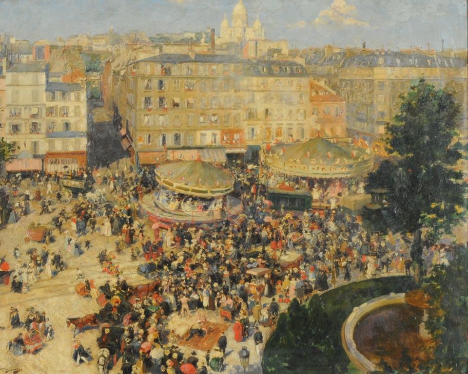 La Place Pigalle في الرابع من يوليو في Place Pigalle بواسطة أندريه ديفامبيز