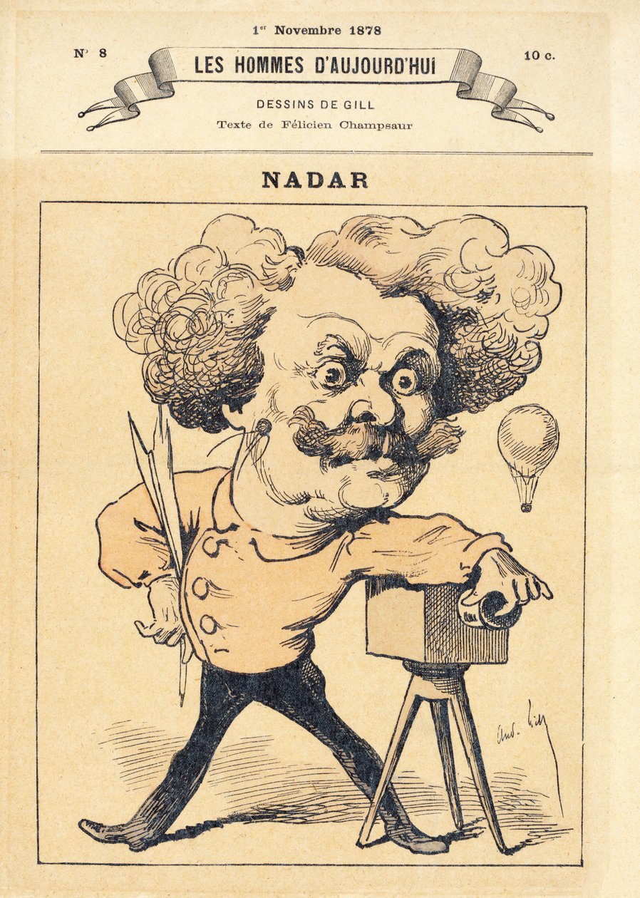 نادار ، حانة. 1878 (نقش يدوي) بواسطة أندرو جيل