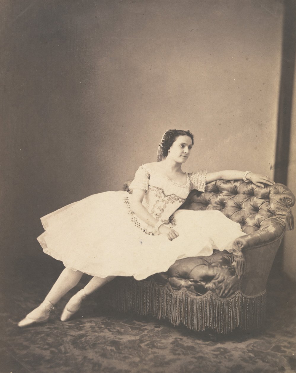 كارولين روساتي ، كاليفورنيا. 1860. بواسطة أندريه أدولف يوجين ديسديري