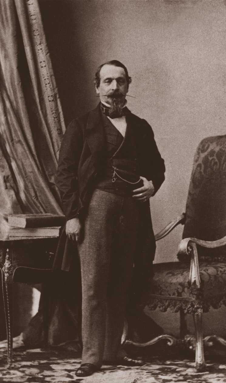 الإمبراطور نابليون الثالث ، 1860 بواسطة أندريه أدولف يوجين ديسديري