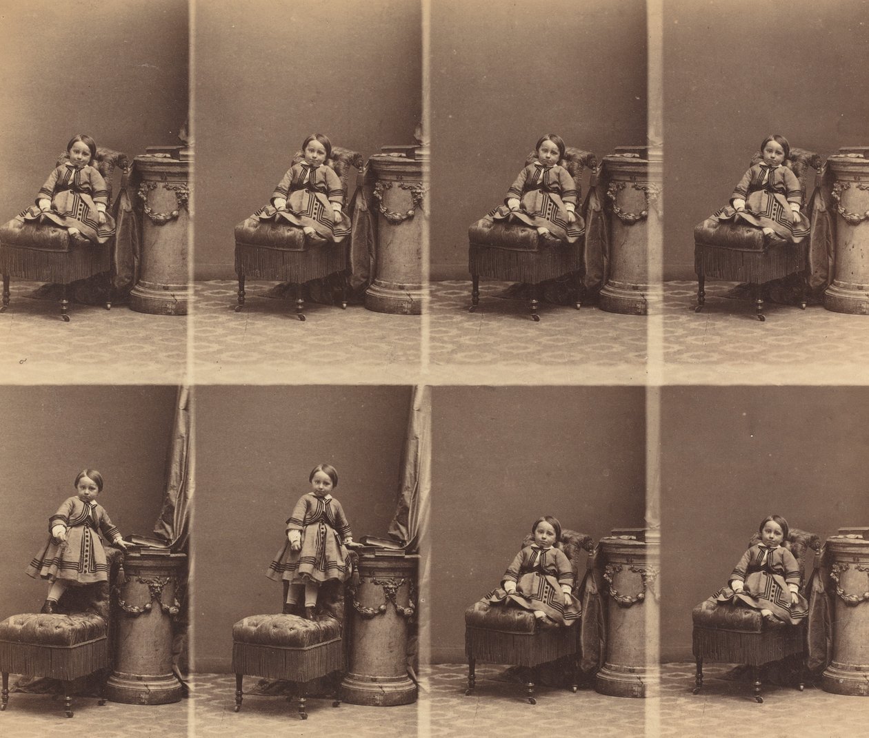 مدموزيل تراشير ، ج. 1860. بواسطة أندريه أدولف يوجين ديسديري