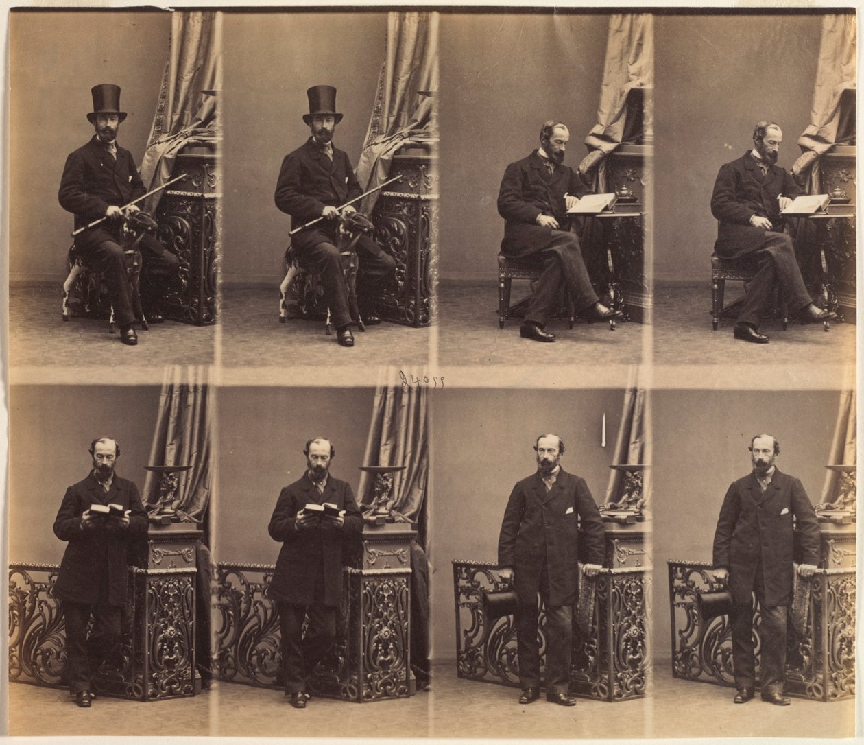 السيد Merlen ، 1861. بواسطة أندريه أدولف يوجين ديسديري