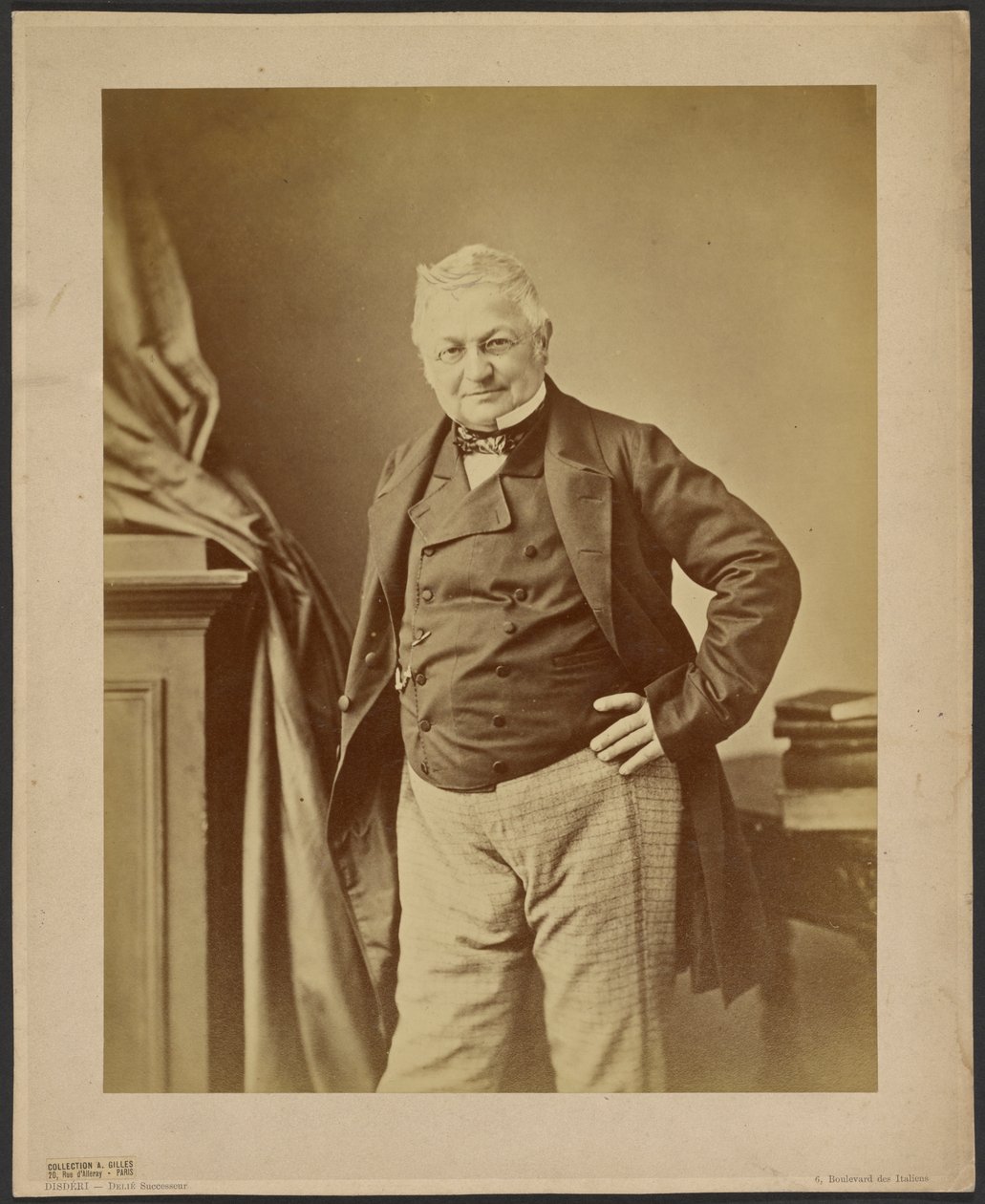 صورة لأدولف تيير 1797-1877 ، حوالي 1860. بواسطة أندريه أدولف يوجين ديسديري