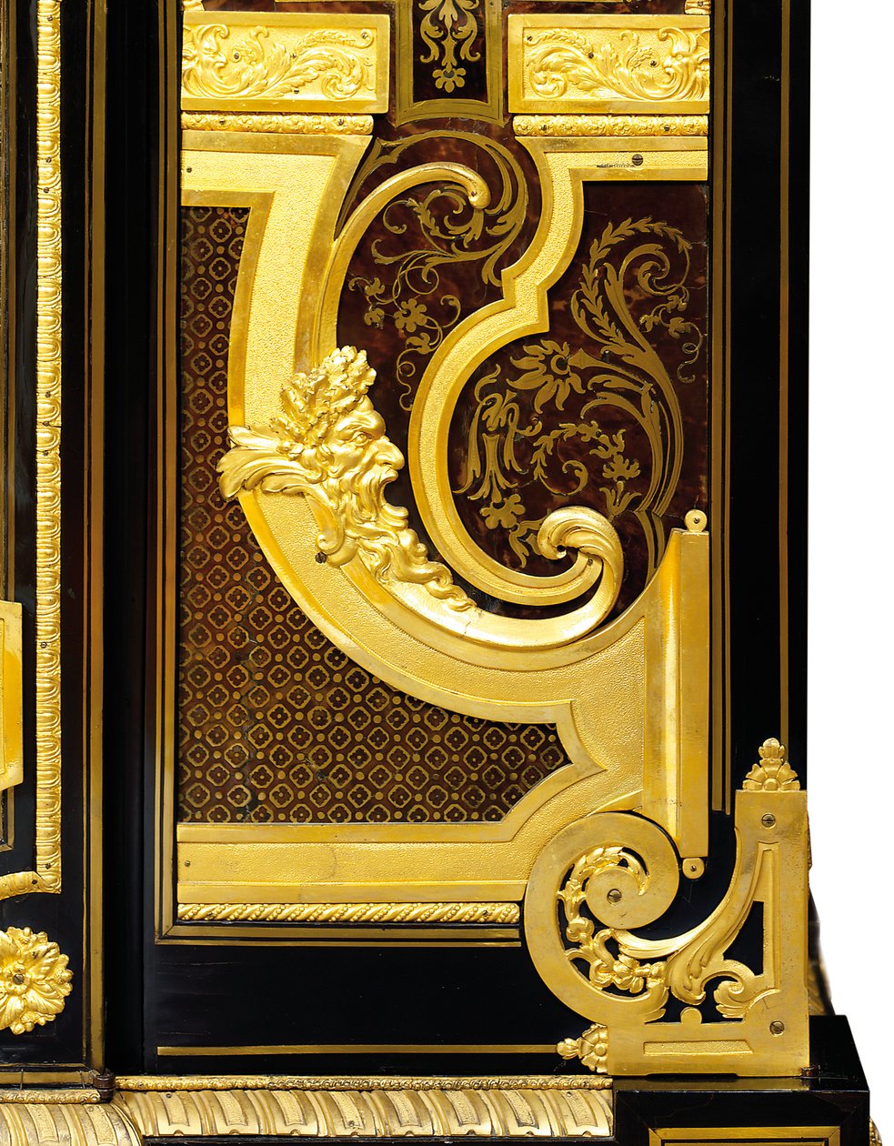 Louis XIV Petit Armoise ، c1700-10 (Ormolu ، نحاس ، ذبل السلحفاة ، خشب الأبنوس والتطعيم) بواسطة أندريه تشارلز (Attr. To) Boulle