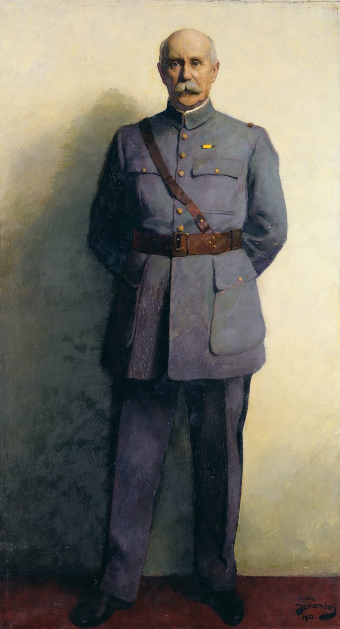 صورة المارشال فيليب بيتين (1856-1951) 1932 بواسطة أندريه ديفامبيز